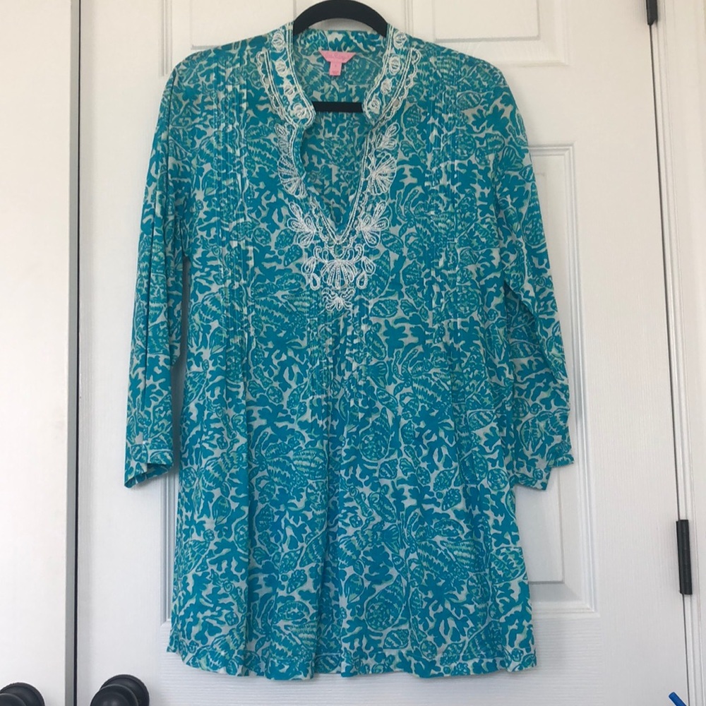 Lilly Pulitzer Beaded Tunic